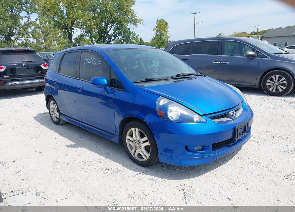 2008 HONDA FIT SPORT VIN: JHMGD37648S062479