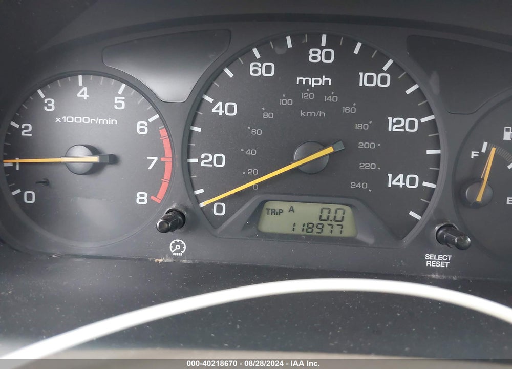 2002 HONDA ACCORD 3.0 EX VIN: 1HGCG16542A004648