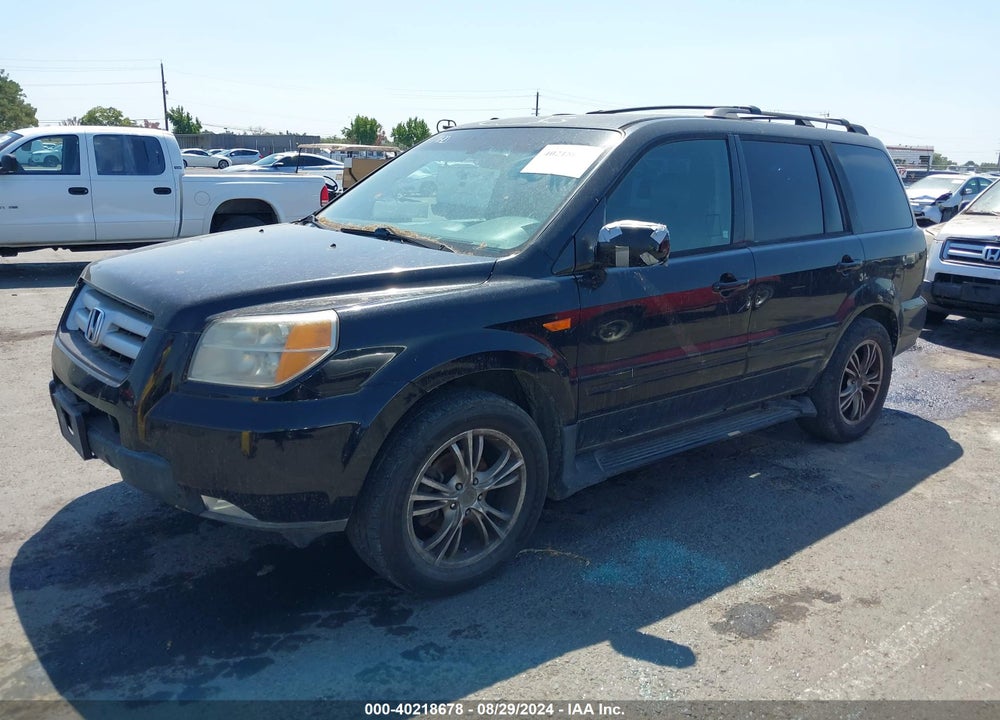 2006 HONDA PILOT EX-L VIN: 5FNYF28686B043873