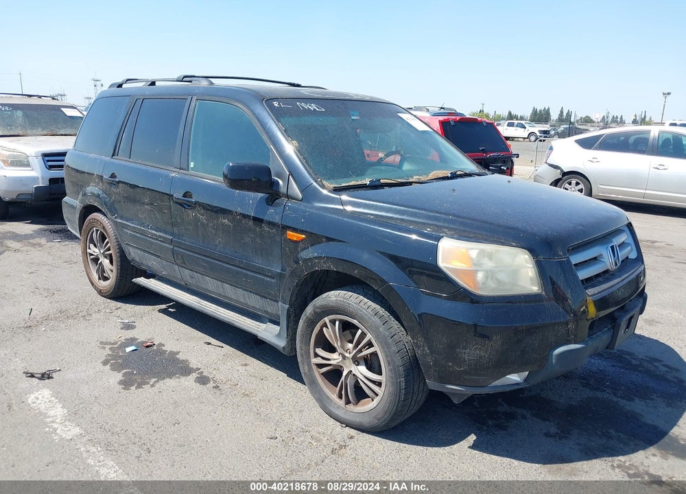 2006 HONDA PILOT EX-L VIN: 5FNYF28686B043873