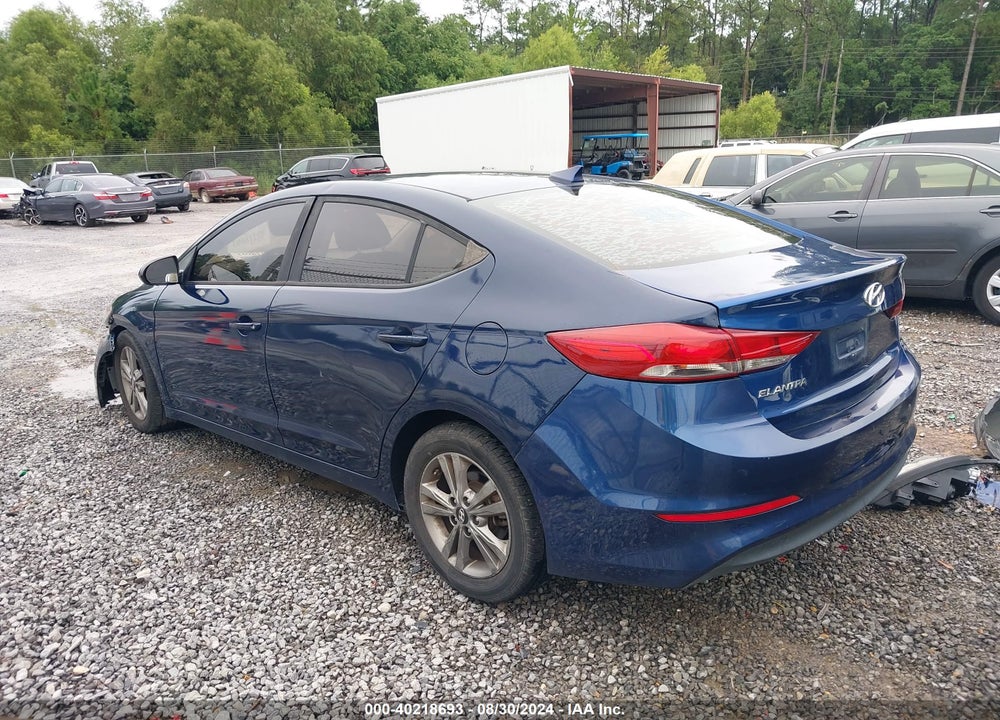 2018 HYUNDAI ELANTRA SEL VIN: 5NPD84LF1JH253804