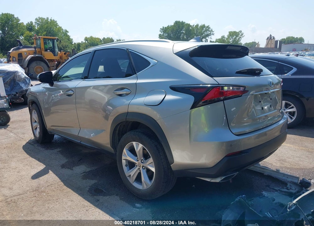 2017 LEXUS NX 200T VIN: JTJBARBZ6H2145952
