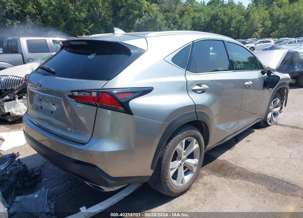 2017 LEXUS NX 200T VIN: JTJBARBZ6H2145952
