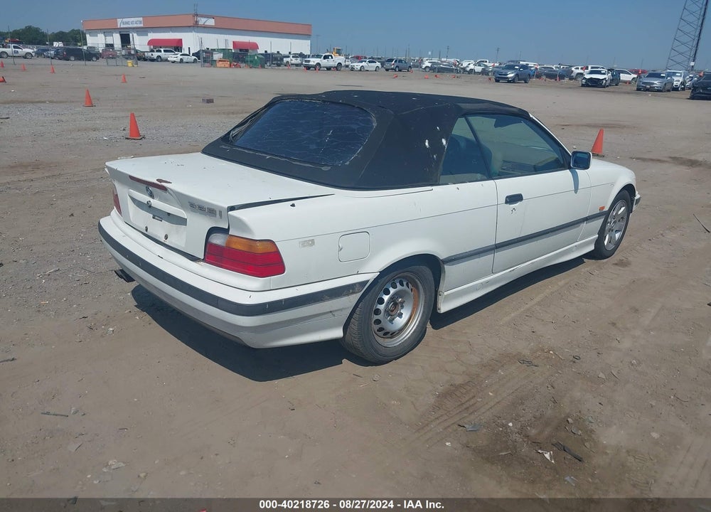 1998 BMW 328IC VIN: WBABK832XWEY88344