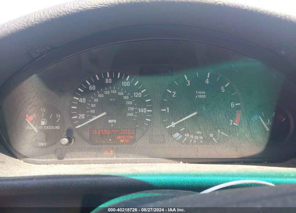 1998 BMW 328IC VIN: WBABK832XWEY88344