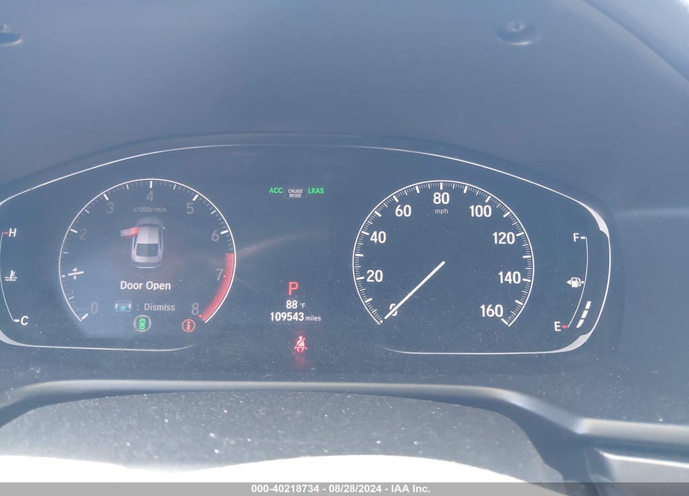 2019 HONDA ACCORD LX VIN: 1HGCV1F1XKA139250