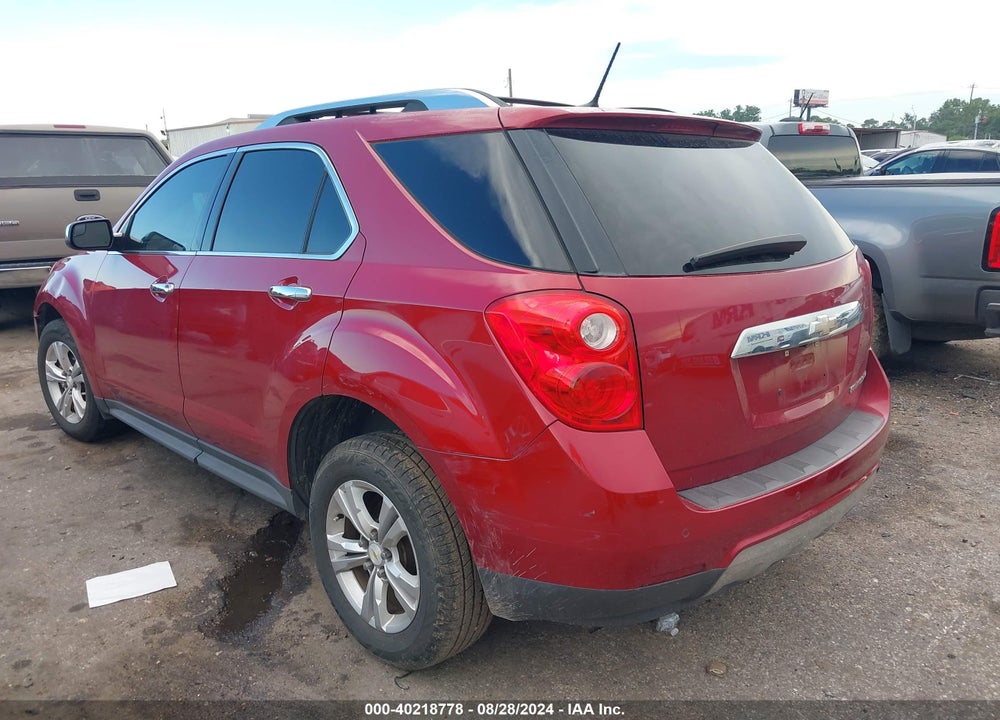 2013 CHEVROLET EQUINOX LTZ VIN: 2GNALFEK6D6274123