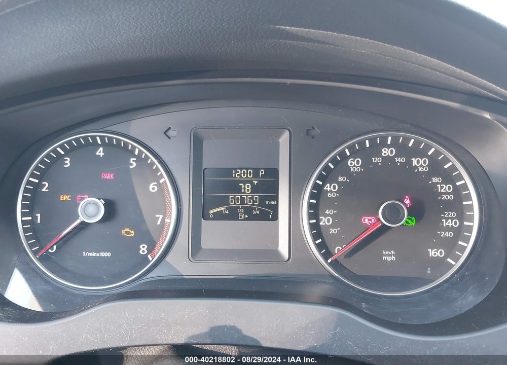 2012 VOLKSWAGEN JETTA VIN: 3VWDP7AJ3CM451273