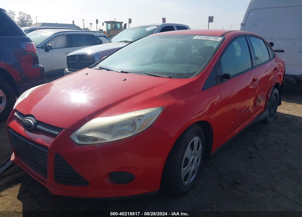 2013 FORD FOCUS SE VIN: 1FADP3F28DL212999