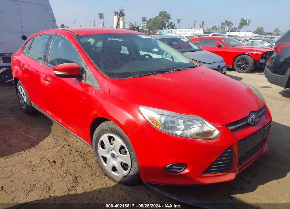 2013 FORD FOCUS SE VIN: 1FADP3F28DL212999