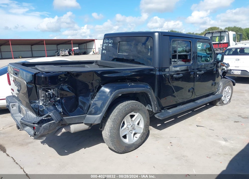2022 JEEP GLADIATOR SPORT S 4X4 VIN: 1C6JJTAM0NL137585