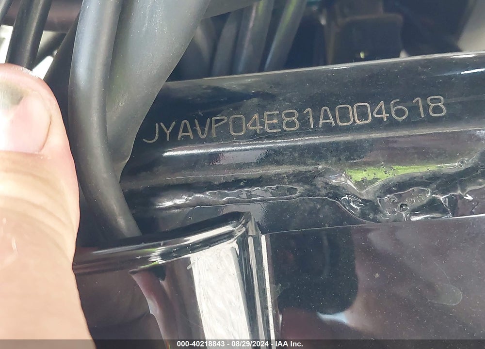 2001 YAMAHA XVZ13 TF VIN: JYAVP04E81A004618