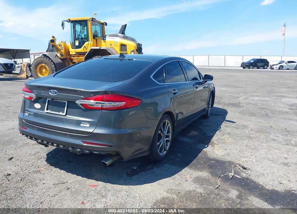 2019 FORD FUSION SEL VIN: 3FA6P0CD8KR219494