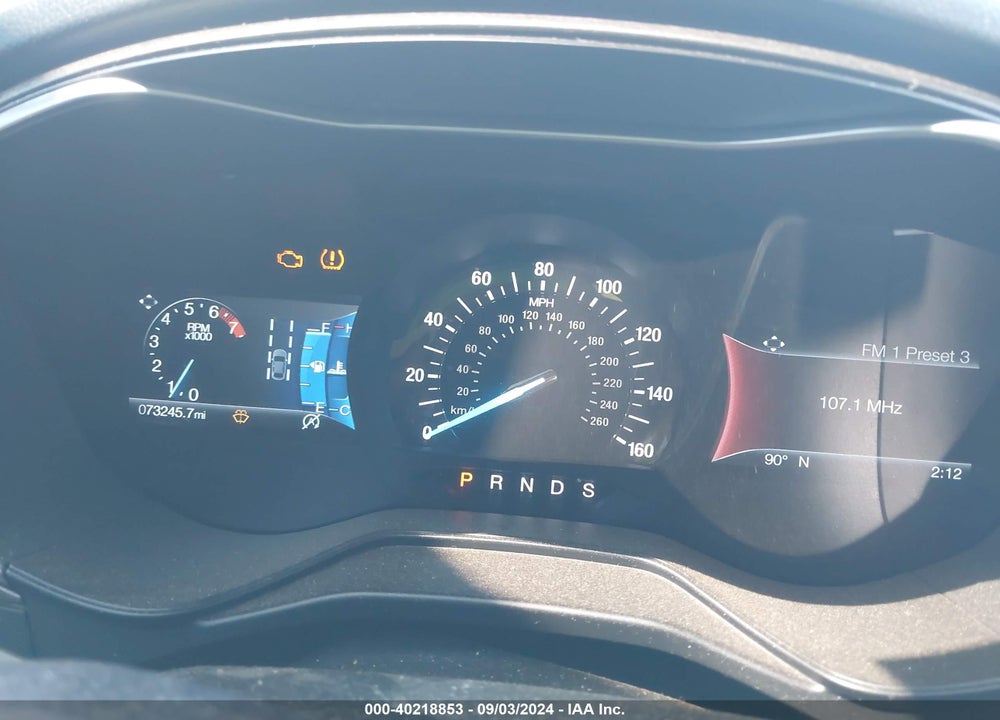 2019 FORD FUSION SEL VIN: 3FA6P0CD8KR219494