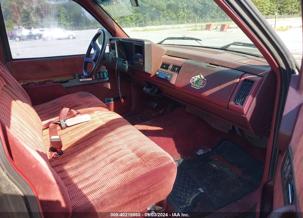 1991 GMC SIERRA C1500 VIN: 2GTEC19K9M1503236