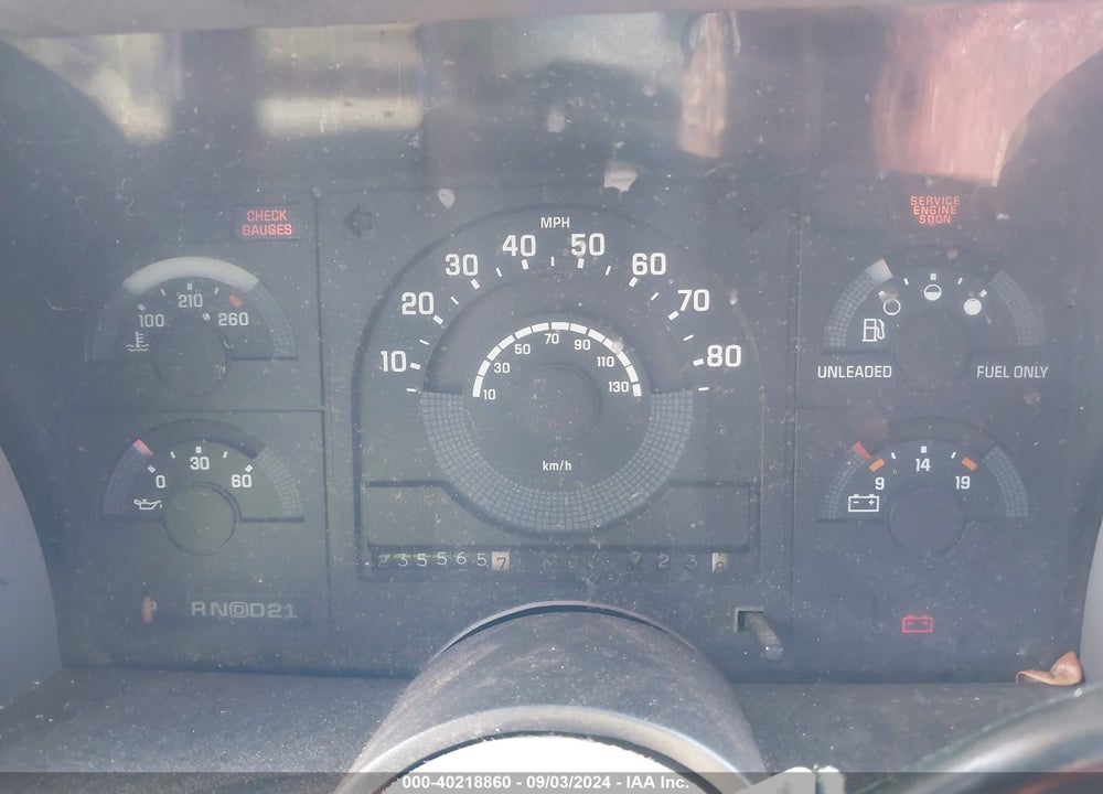 1991 GMC SIERRA C1500 VIN: 2GTEC19K9M1503236