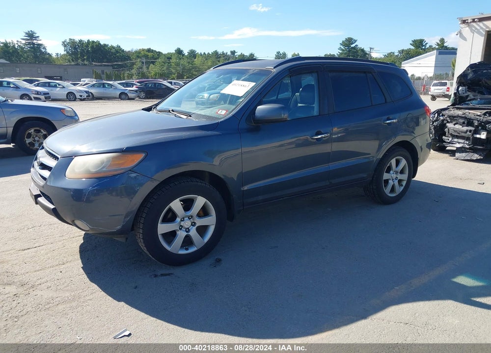 2008 HYUNDAI SANTA FE LIMITED/SE VIN: 5NMSH73EX8H147522