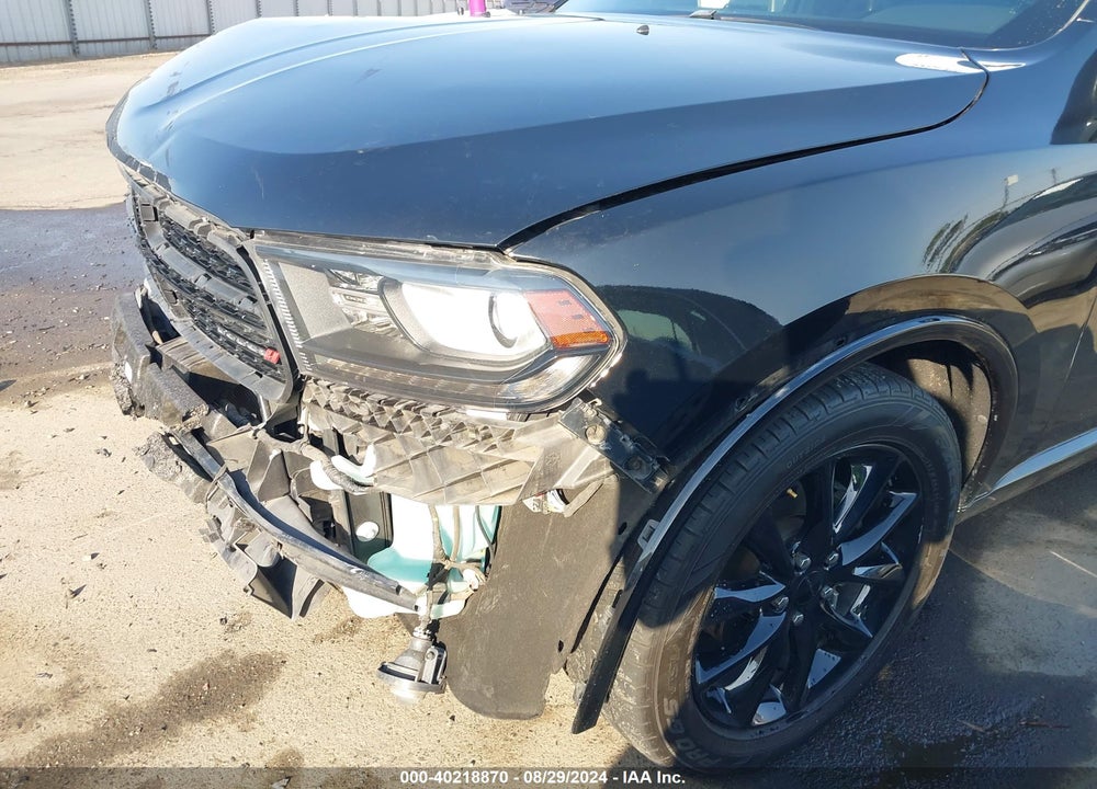 2018 DODGE DURANGO SXT RWD VIN: 1C4RDHAG2JC431400