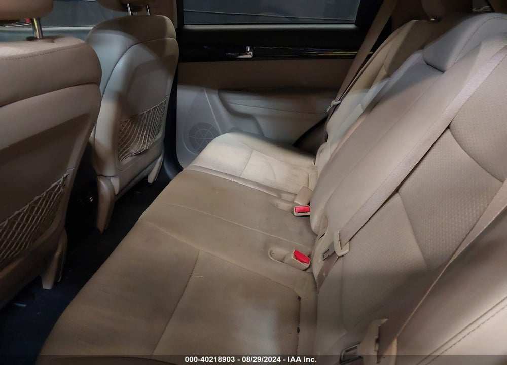 2012 KIA SORENTO LX VIN: 5XYKT3A61CG249541