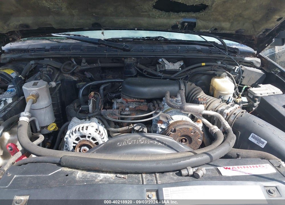 2000 CHEVROLET S-10 LS VIN: 1GCCT19W5Y8308327