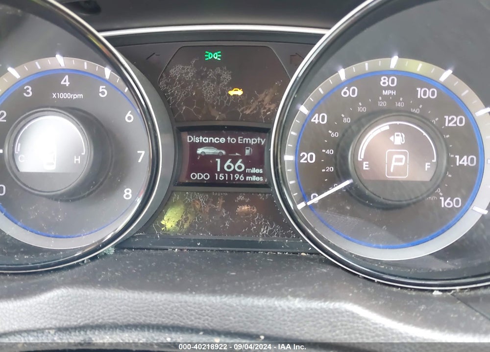 2013 HYUNDAI SONATA GLS VIN: 5NPEB4AC2DH552222