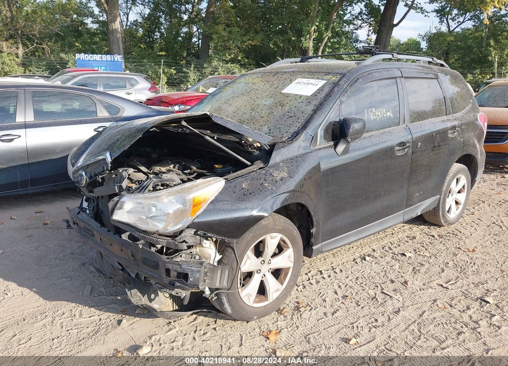 2015 SUBARU FORESTER 2.5I PREMIUM VIN: JF2SJADC2FH485916