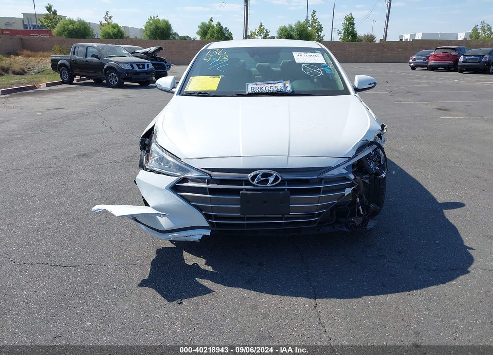 2020 HYUNDAI ELANTRA LIMITED VIN: 5NPD84LFXLH590197