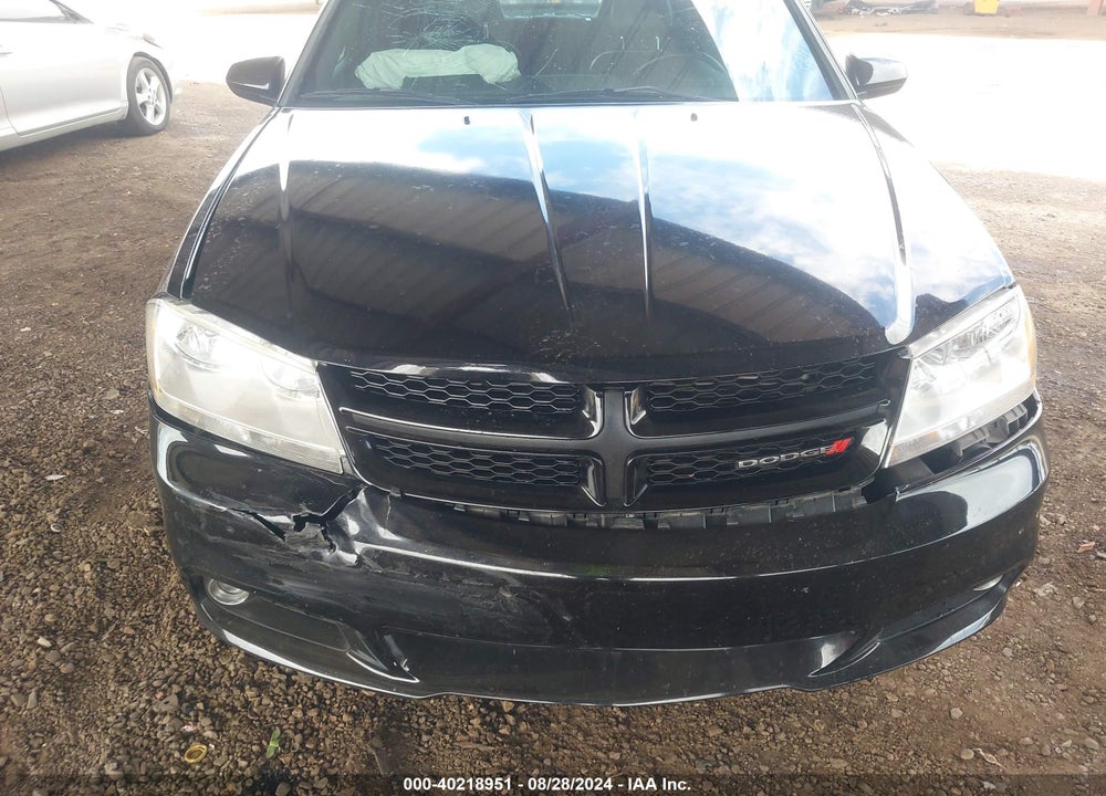 2014 DODGE AVENGER SXT VIN: 1C3CDZCG6EN121130