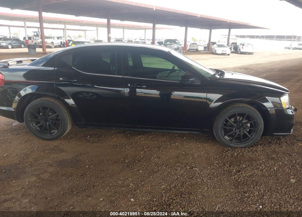 2014 DODGE AVENGER SXT VIN: 1C3CDZCG6EN121130