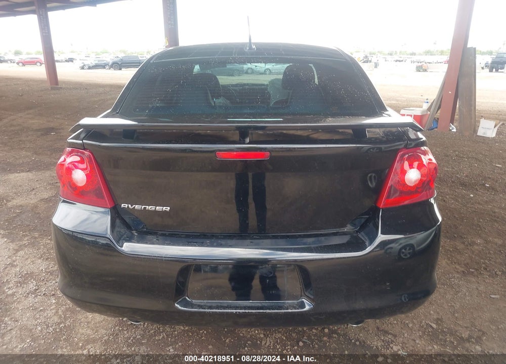2014 DODGE AVENGER SXT VIN: 1C3CDZCG6EN121130