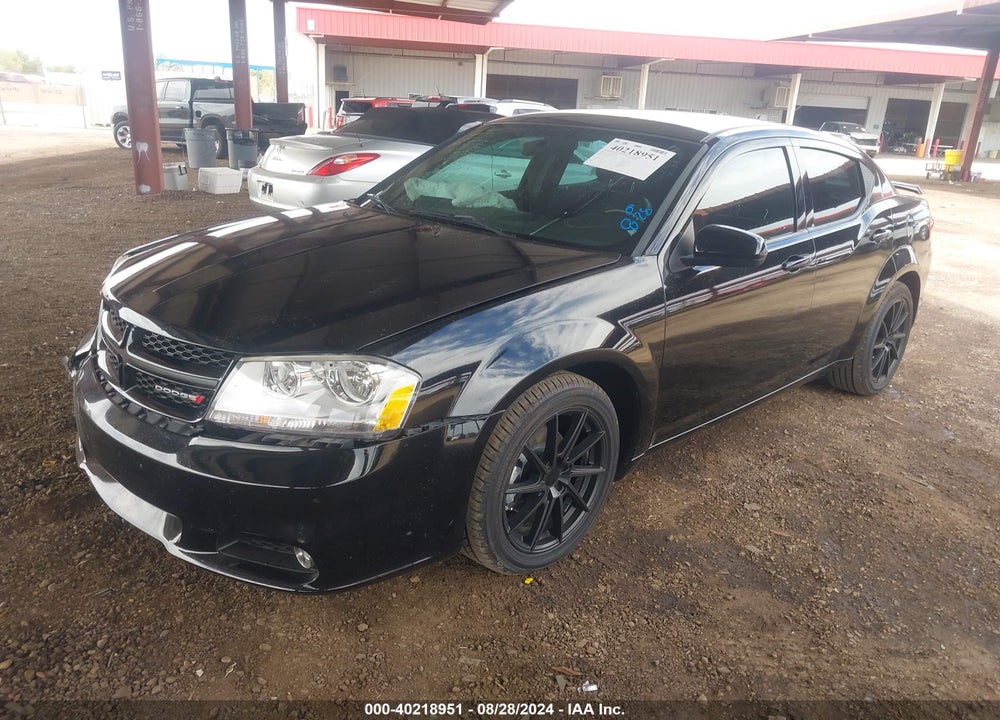 2014 DODGE AVENGER SXT VIN: 1C3CDZCG6EN121130