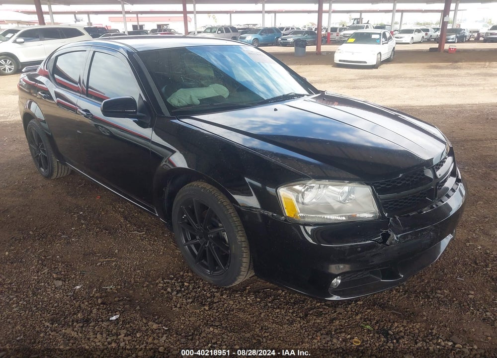 2014 DODGE AVENGER SXT VIN: 1C3CDZCG6EN121130