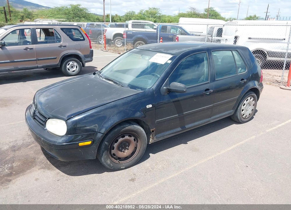 2004 VOLKSWAGEN GOLF GL 2.0L VIN: 9BWFL61JX44011720