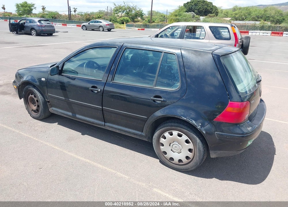 2004 VOLKSWAGEN GOLF GL 2.0L VIN: 9BWFL61JX44011720