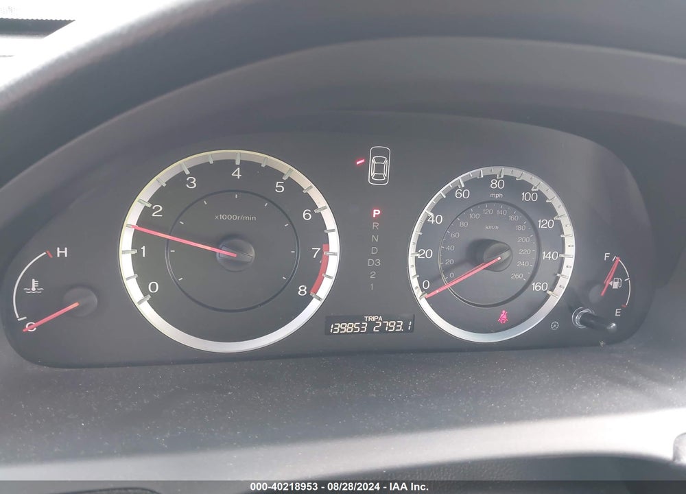 2011 HONDA ACCORD 2.4 LX VIN: 1HGCP2F30BA135287