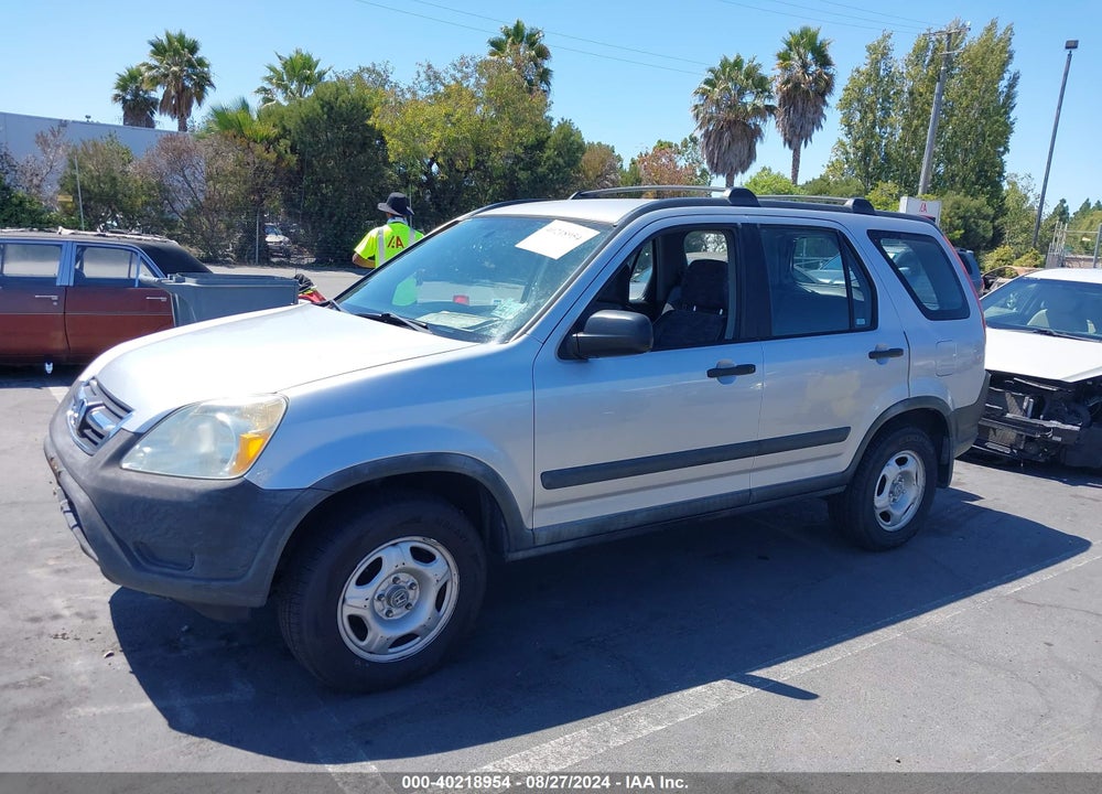 2004 HONDA CR-V LX VIN: JHLRD78414C004626