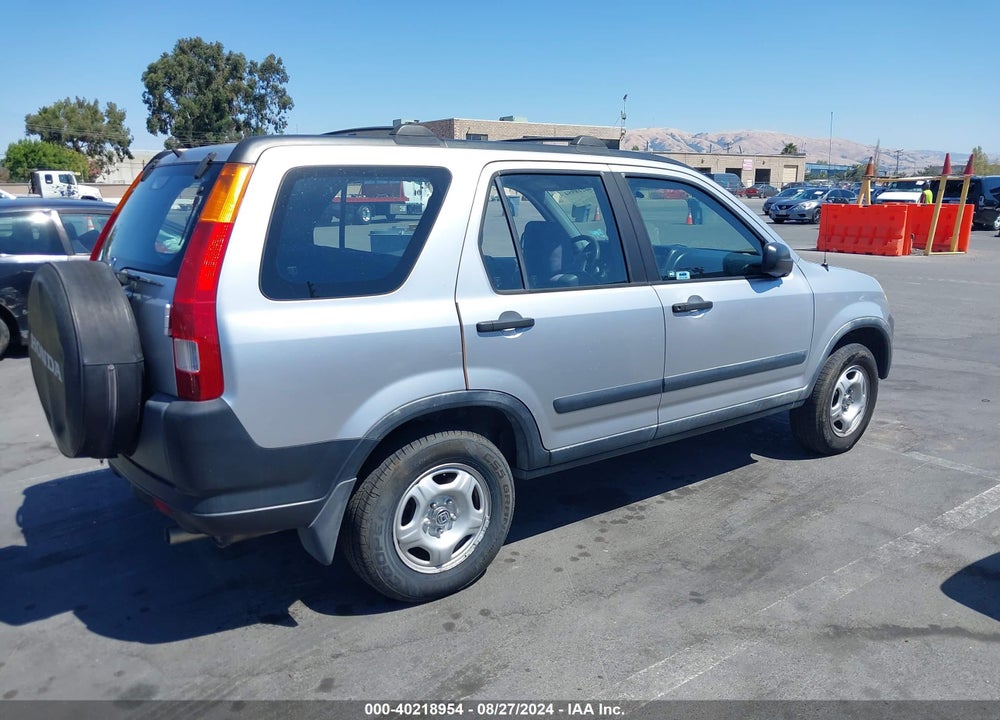2004 HONDA CR-V LX VIN: JHLRD78414C004626