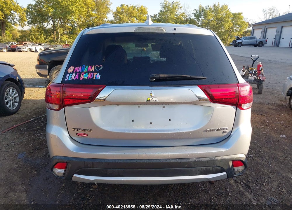 2017 MITSUBISHI OUTLANDER SE VIN: JA4AD3A30HZ043791