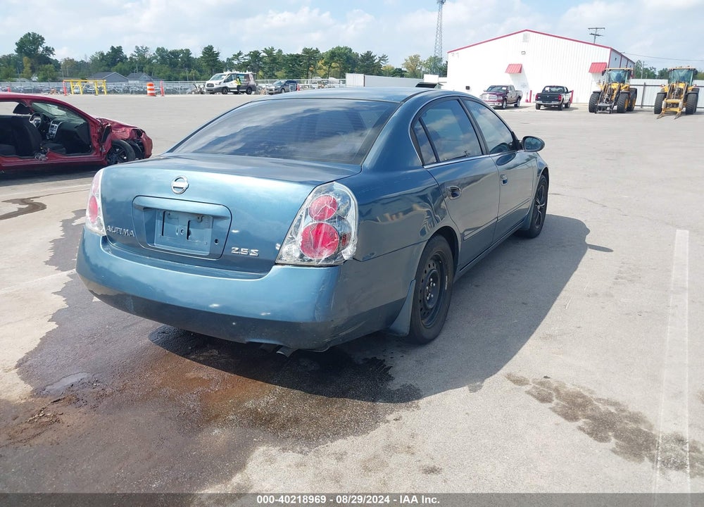 2002 NISSAN ALTIMA 2.5 S VIN: 1N4AL11D52C214055