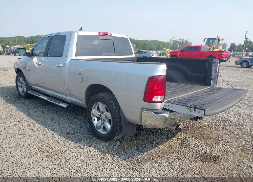 2017 RAM 1500 BIG HORN 4X4 6'4 BOX VIN: 1C6RR7TTXHS637027