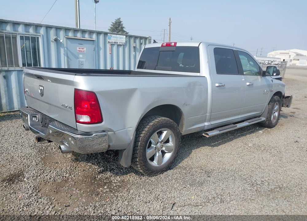 2017 RAM 1500 BIG HORN 4X4 6'4 BOX VIN: 1C6RR7TTXHS637027