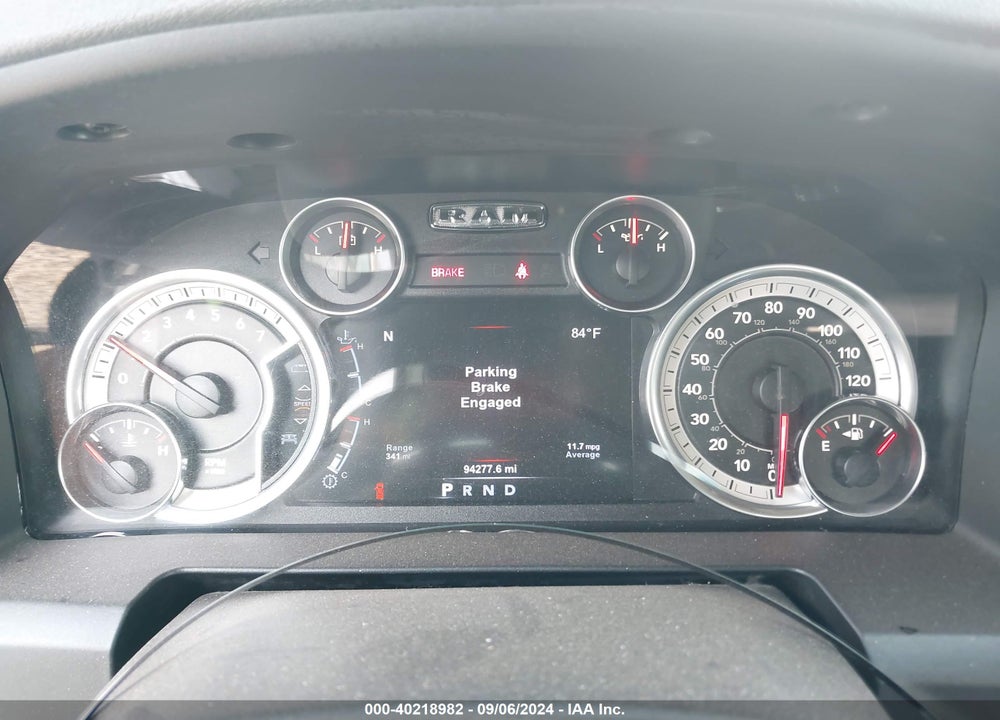 2017 RAM 1500 BIG HORN 4X4 6'4 BOX VIN: 1C6RR7TTXHS637027