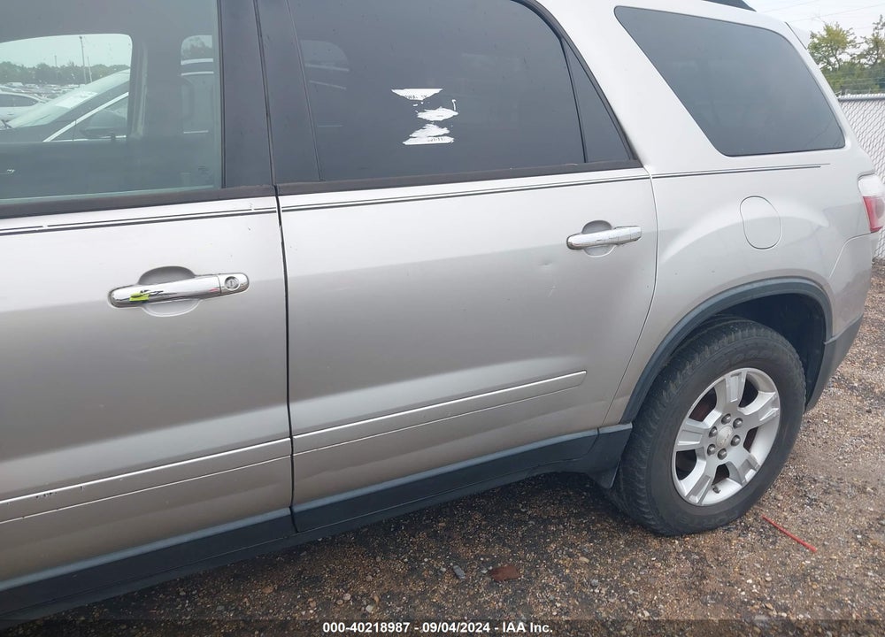 2008 GMC ACADIA SLE-1 VIN: 1GKEV13758J152971