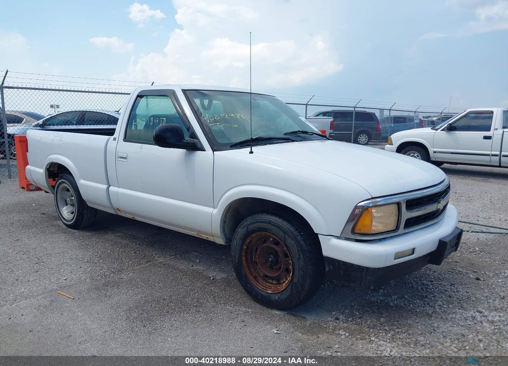 1997 CHEVROLET S-10 LS FLEETSIDE VIN: 1GCCS1443V8176091