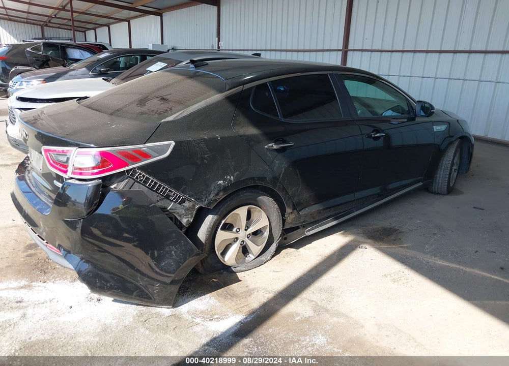 2014 KIA OPTIMA HYBRID LX VIN: KNAGM4AD3E5063869