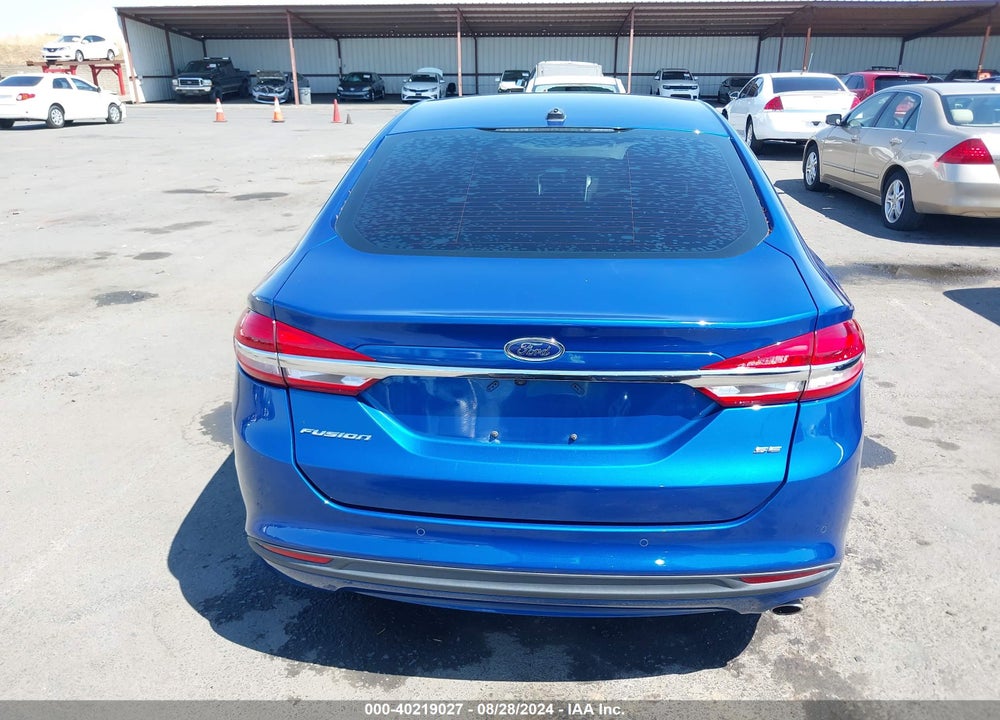 2017 FORD FUSION SE VIN: 3FA6P0H79HR408540