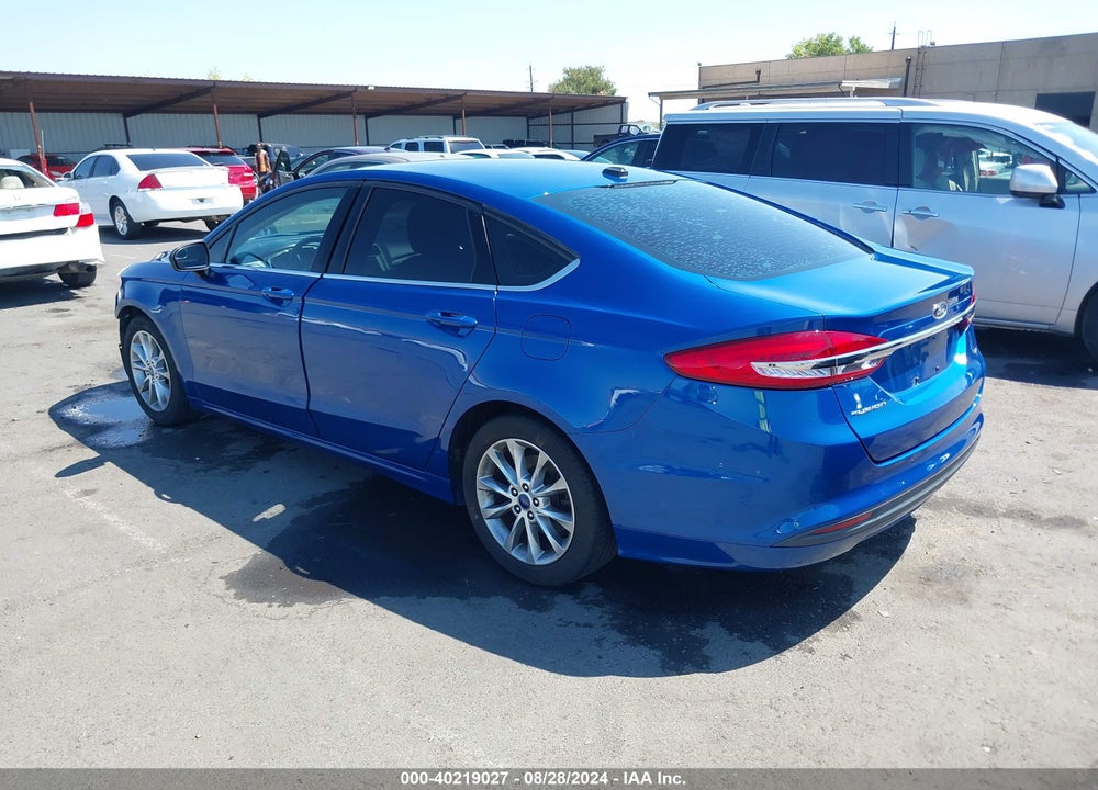2017 FORD FUSION SE VIN: 3FA6P0H79HR408540