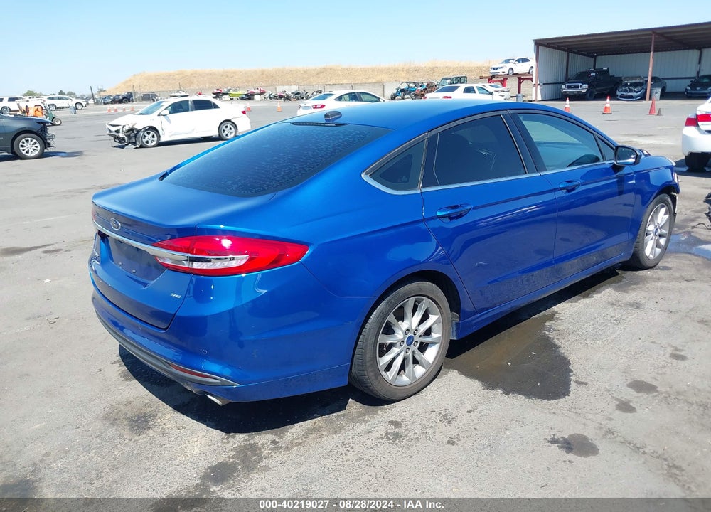 2017 FORD FUSION SE VIN: 3FA6P0H79HR408540