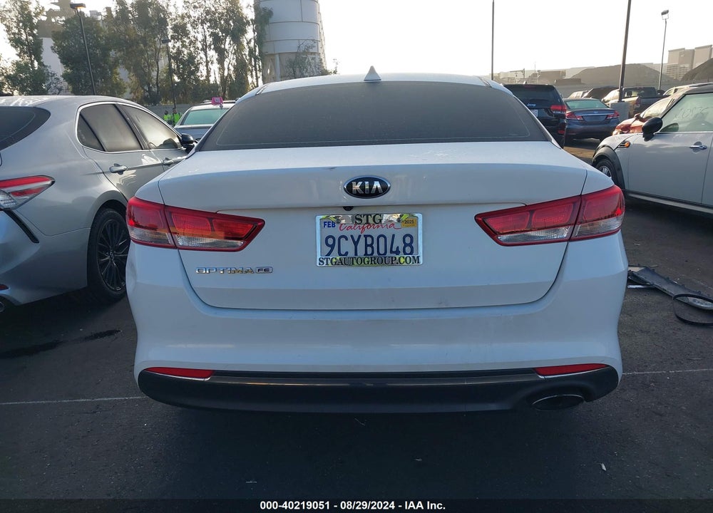 2016 KIA OPTIMA LX VIN: 5XXGT4L38GG031945