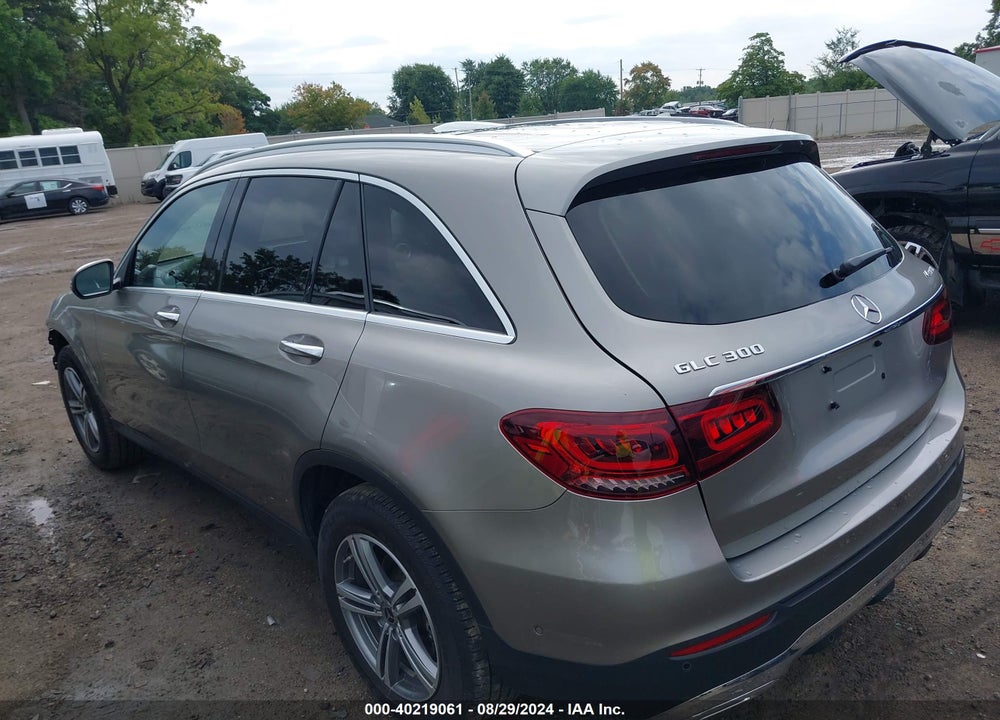 2021 MERCEDES-BENZ GLC 300 4MATIC SUV VIN: W1N0G8EB6MG000143
